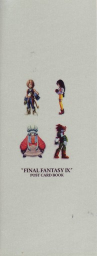 Final Fantasy IX - [Artbook] Final Fantasy IX Post Card Book