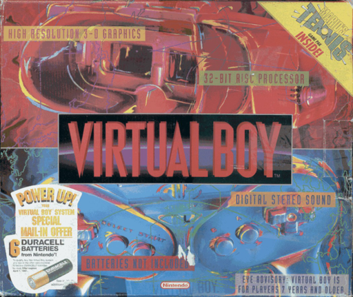 Ретро-игры - Nintendo Virtual Boy - Настоящая Трёхмерность.