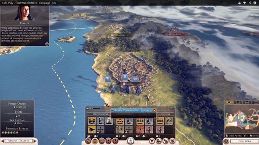 Total War: Rome II - Демонстрация начала кампании в Total War: Rome II от СА,  а так же видео об озвучке игры.