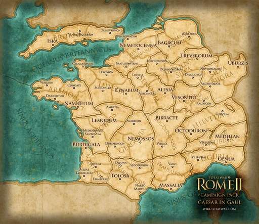 Total War: Rome II - Total War: Rome II – Caesar in Gaul  Первый масштабный DLC к игре Рим 2
